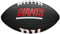 Wilson Unisex-Youth MINI NFL TEAM SOFT TOUCH FB BL NG American Football, Black