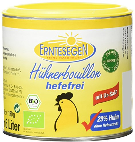 Erntesegen Hühnerbouillon hefefrei 120g Bio Würz-Sauce (1 x 120 g)