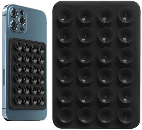 Huasean Soportes para Teléfono con Ventosa De Silicona, Soporte Adhesivo para Funda De Teléfono con Ventosa De Silicona, Ventosas, Soporte De Adherencia Fuerte para Todos Los Teléfonos Móviles