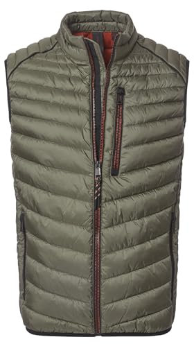 Casa Moda - Outdoor Herren Steppweste (544296900), Größe:L, Farbe:grün (336)
