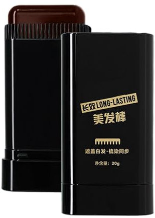 Graue Haare Abdecken, Ansatzfarbe Haarfärbestift, Haarmascara Dunkelbraun, Schwarz Haar Mascara Männer & Frauen, Hair Concealer For Women Men, Haarentfärber Für Dunkles Haar