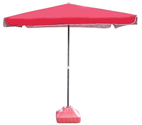 LSLYTQ Outdoor Garden Parasols 6.5' Deluxe Square Outdoor Patio Market Umbrella For Balcony Deck Garden Or Terrace Shade, 2M&Times;2M good