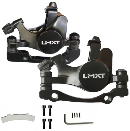 GUOFANG LMXT Bicycle disc brake mechanical caliper, dual-piston, universal front and rear disc brake, wear-resistant disc brake, suitable for most standard mountain bikes (Front and rear)
