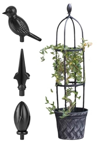 Tutor obelisco para plantas trepadoras Soporte Antióxido para Trepadores