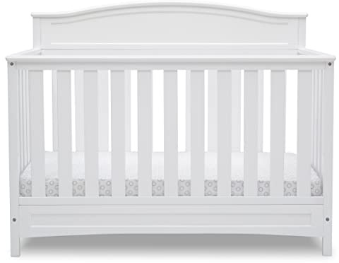 Delta Children Emery 4-in-1 Convertible Baby Crib - Greenguard Gold Certified, White