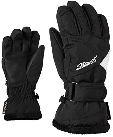 Ziener Mädchen LARA GTX GIRLS glove junior Ski-handschuhe / Wintersport | wasserdicht atmungsaktiv, black, 3,5