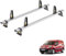 Van Guard Roof Rack for Citroen Berlingo (2008-2018) 2 Aluminium Roof Bars with Loadstops [Note: Not Suitable for Berlingo First Models] - UltiBar Plus - VG271-2
