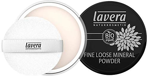 lavera Polvo mineral -Transparente- vegano - cosméticos naturales 100% certificados - maquillaje - 8 gr