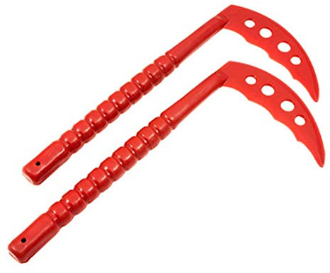 Proforce Plastic Kama - RED (13.5 long and 7 blade), Pack of 2