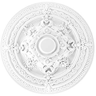 1 roseta | estuco | PU | techo | decoración | 660 x 660 mm | Grand Decor | R105