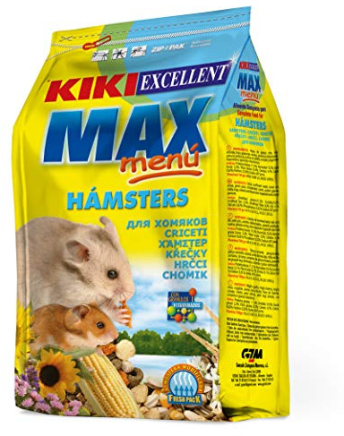 Kiki Excellent Max Menu - Alimento Completo para Hamsters, 1 kg