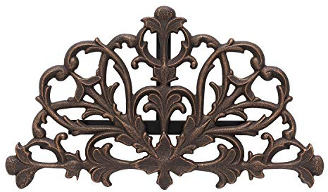 Whitehall Products Filigree Hose Holder, Oil Rub Bronze