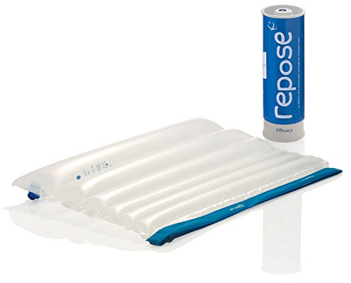 Repose - Cuña y bomba para aliviar la presión - Cuña de presión inflable para elevación de piernas - Clínicamente probado para prevenir llagas de cama y úlceras por presión