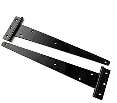 Bulk Hardware BH04384 Charnière en T robuste, 250 mm, Set de 2 Pièces