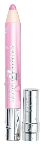 Crayon Lumière Fard à Paupières – Texture Crémeuse & Fini Satiné – Waterproof, Longue Tenue – Enrichi en Huile de Tournesol & Poudre de Soie – 24 Teintes – Testé Dermatologiquement (Rose Glacé)