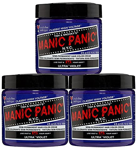 Manic Panic-Haartönung, Farbe: Zuckerwatten-Rosa, klassische strahlend rosa Farbe