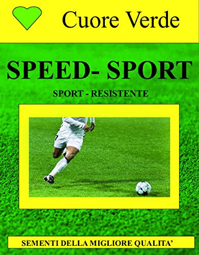 SEME PRATO SPEED SPORT KG 1 - SEMI PER PRATI E GIARDINI RESISTENTI SOGGETTI AD UN INTENSO UTILIZZO TAPPETI ERBOSI