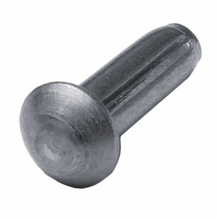 Reidl Halbrundkerbnägel 3 x 4 mm DIN 1476 A2 blank 10 Stück