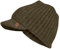 Fjällräven Singi Balaclava Cap - Strickmütze mit Gesichtsschutz, Dark Olive