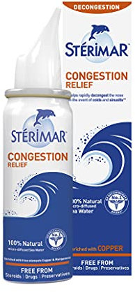 Laboratori Baldacci Sterimar Ipertonico Cu/Mn, Spray Nasale - 50 ml