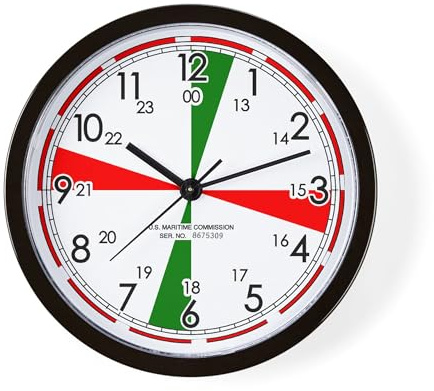 CafePress Replica Ships Radio Room Wall Clock/White 10 Wall Clock for Livingroom, Kitchen, or Office