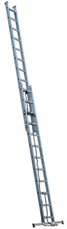 Escalux - Echelle Aluminium semi-pro coulissante à corde 2x13 Haut travail 6,92 m - Escalux EC