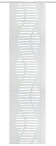 Home fashion Schiebewand, Stoff, Weiß