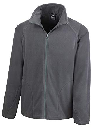 Ergebnis durchgehendem Reißverschluss Active Fleece XXL,Oxford Grau