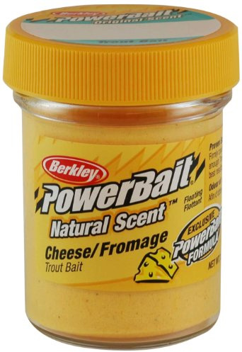 Berkley Powerbait Natural Scent Cebo de Masa de Trucha, Unisex Adulto, Amarillo, 1 Pack