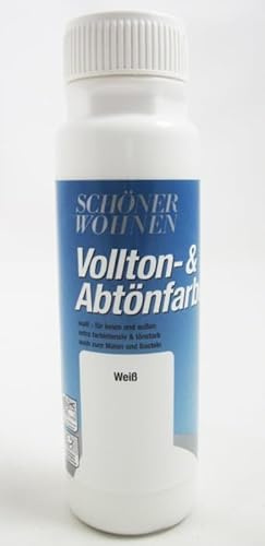 Voll- und Abtönfarbe Weiß 500 ml