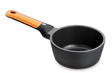 BRA Efficient Orange Cazo 16 cm, Aluminio Fundido, Naranja