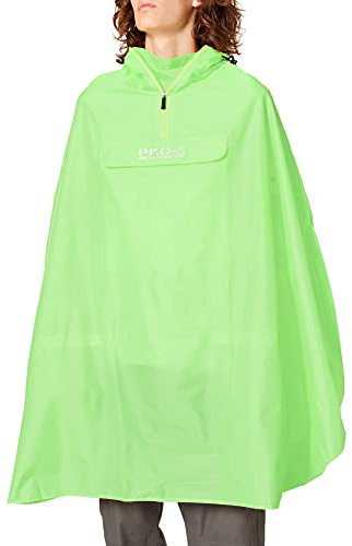 PRO-X elements Rad-Poncho PASO mit großer Brusttasche I Regenponcho mit Kapuze, Reflexstreifen & verschweißten Nähten I Damen & Herren Regencape