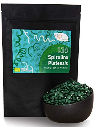 Bio Spirulina Tabletten - 500g zu je 400 mg
