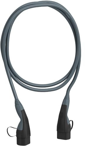 Schneider Electric, EVlink, EVP1CNS32122, Electric Vehicle Charging Cable, 5m, 32A, 1-Phase, T2 connector at each end of cable