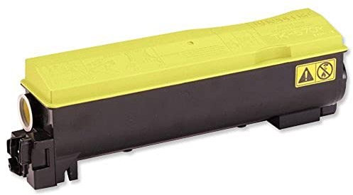 Kyocera TK-570Y Toner Gelb 1T02HGAEU0. Toner Drucker kompatibel für ECOSYS P7035cdn, FS-C5400DN. Original Tonerkartusche für bis zu 12000 Seiten