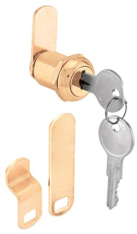 Defender Security U 9944 Cabinet Lock, Brass, 7/8 Inches