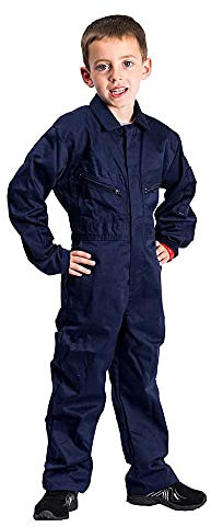 Portwest Buzo Para Niños, Tamaño: 10, Color: Marino, C890NAR10