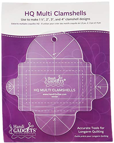 Multi Clamshell Ruler