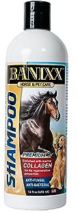 Medicated Shampoo--Soap-Free --Incredible Marine Collagen—Pet skin Yeast Infections, Ringworm, Rain Rot, Horse Scratches, Dermatitis, Itchy Skin
