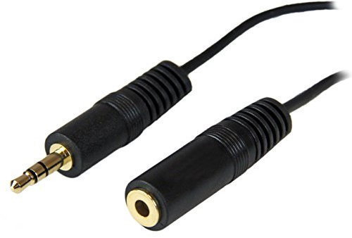 StarTech.com Rallonge jack - 3,6 m - Câble d'extension audio 3,5 mm - Pour enceinte PC - Rallonge haut parleur - M/F (MU12MF)