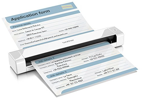 Brother DS-620 Mobiler Scanner (600 x 600 dpi) weiß