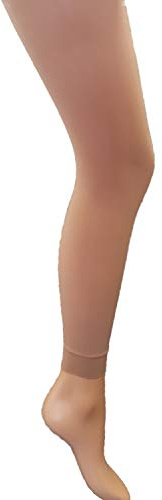Fotlösa dansstrumpbyxor i siden svart i vuxen storlekar, 10 % spandex