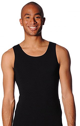 Roch Valley Herren Oliver ärmelloses Tanztrikot, Schwarz, EUR 38