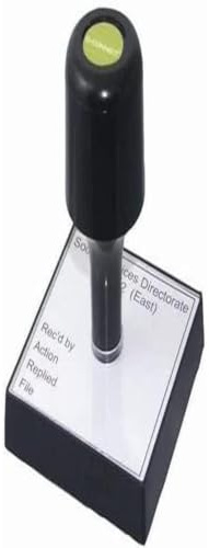 Q-CONNECT 52 x 20 mm Voucher for Rubber Stamp