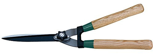 Siena Garden 358344 Heckenschere Wellenschliff mit Holzgriffen