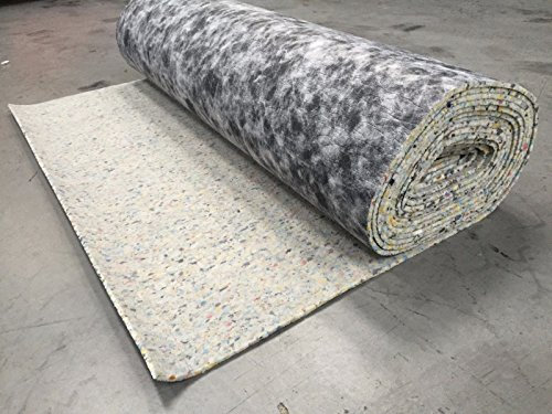 T & A Upholstery Supplies 10mm Thick PU Carpet Underlay Rolls | 20m² Total Area | Luxury Feel