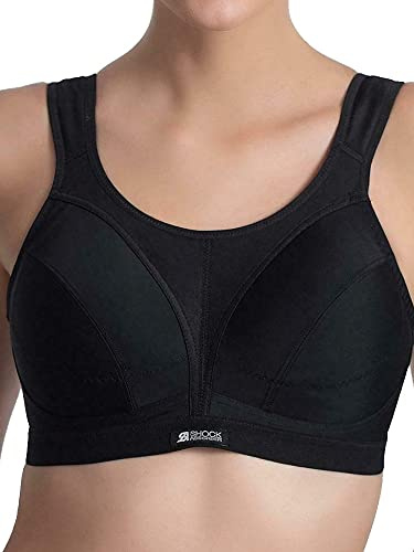 Champion Women's Shock Absorber SN109 Active D+ Classic Bra, BlackBlack (0DT)34H UKBlack, Black (0DT), 34H UK