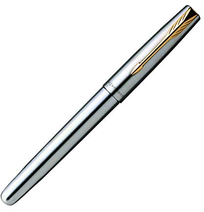 Parker Frontier Stainless Steel Gt Roller Ball Pen