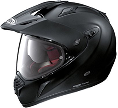 X-lite X-551GT START Endurohjälm motorcykel kompositfiber n-com – matt svart storlek L