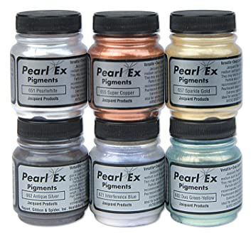 Jacquard Pearl Ex Pigment 6 Color Set